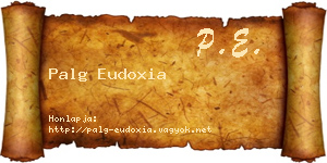 Palg Eudoxia névjegykártya